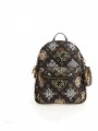 House Party Large Backpack gemustert