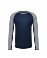 Temple Tech LS dk.blau/grau