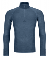 230 COMPETITION ZIP NECK M petrol blue