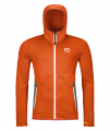 FLEECE HOODY M hot orange