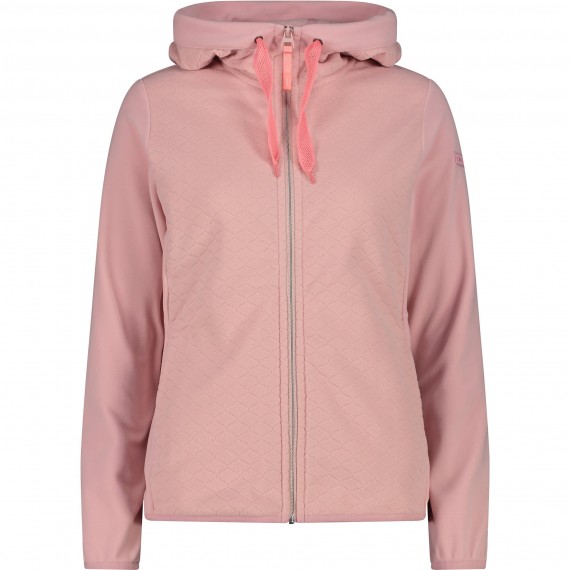 CMP WOMAN JACKET FIX HOOD
